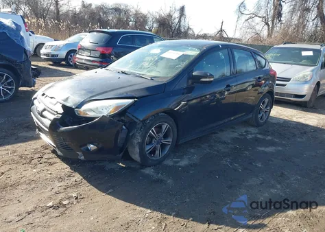 2014 Ford Focus Se из США, поврежденный, VIN 1FADP3K25EL459520